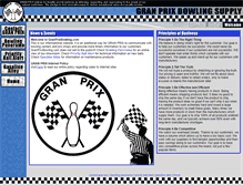 Tablet Screenshot of granprixbowling.com